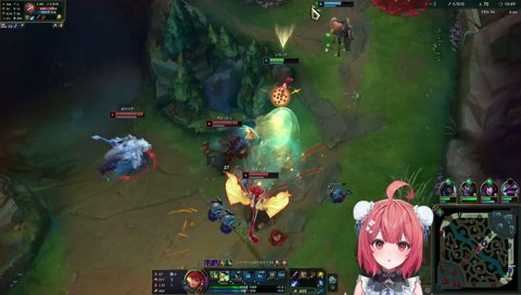 付き合わされたあかりん