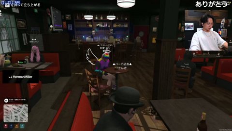 解散前に最後に堀西