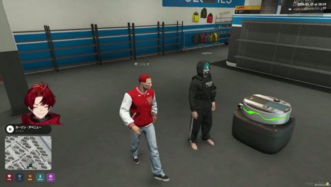 トーマスを唆すツルギ