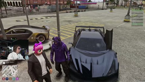 後頭部でわかるツルギ