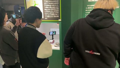 ダンクルオステウスに大興奮