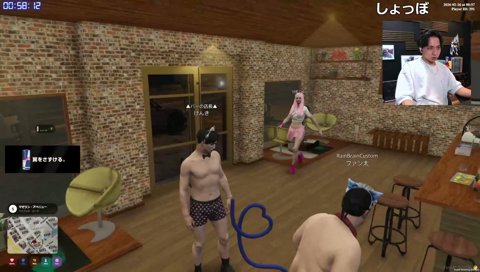 裸で経営者ごっこ