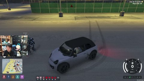 配信外伊波を闇テニスに誘うささてぃっく