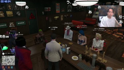 わきをさんのフォローをするけんきさん