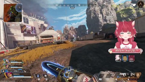 【かるびの鳴き声（空爆）】　ひなーの「かるび、逃げるぞ」　あい！　『空爆！』　どうする？　どうする？　どうする？　だぁぁぁ！　　ボドカ「おもろｗ」　こっれヤバい、この空爆