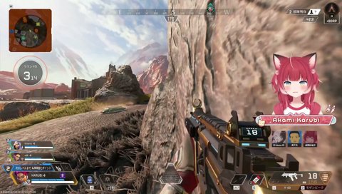 【かるびの鳴き声】　壊されちゃう！　　あー！壊された！　　せっかくあったのに