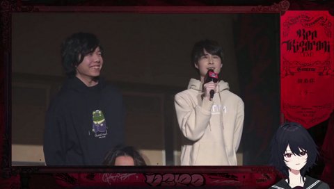 アフロで首も長くなった宣材写真