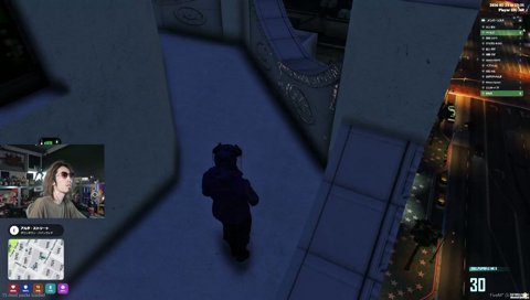 振り向きヘッショ