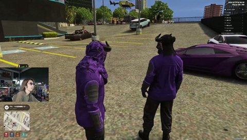 ラグ過ぎてカラフルな髪色