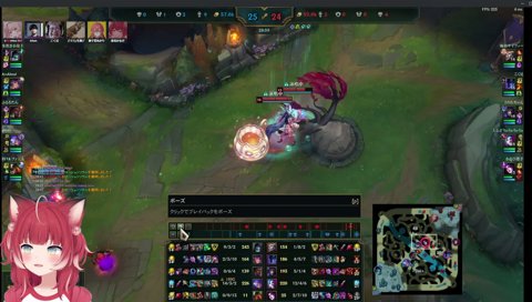 【自分大事なSUP】　k4sen「ウルトが来るってなったら…　かるびのコレ」　バリアね　「この２人だったらコッチを助けないといけないｗ」　自分に使いましたｗ　「(チームの)心臓を犠牲に生きながらえた」