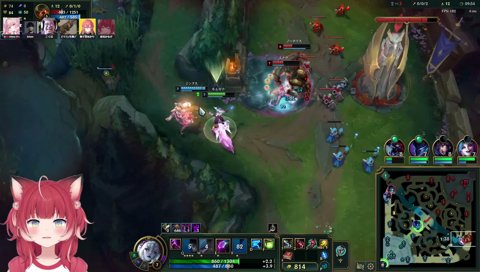 【かるびの鳴き声（仕事したのでワース）】　ナイスゥ！　捕まえた！　　痛っ　４ぬぅぅぅ！　タワーで４んだぁぁ！　　まぁでもいいか