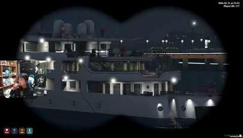 ⑪🛳️👀観戦【GTA5】観戦から客船強盗状況確認