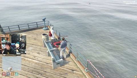 ○28🛳️👀観戦と実況【GTA5】救急の方とテニスの会話とアルファ君の復活