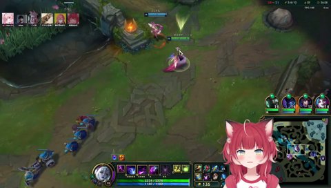 【くしゃみキャンセル】　ﾌｩ…　ﾊｧ…　ﾊｧ…　はい…　　りりむ「大丈夫？　呼吸できてる？」　くしゃみが出そうで