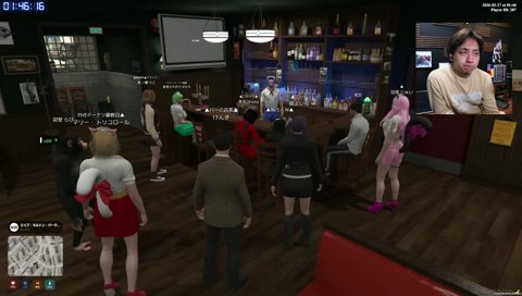 BARで歌うファン太