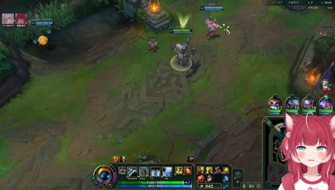 【パニパニかるび】　「一回帰ってもアイテムを」　ヤバい！来てます！　「帰れた？」　帰れない　ミニオン！ミニオン！　「ミニオンは無視していい」　あ、帰ってると思ったらボタン押してなかった