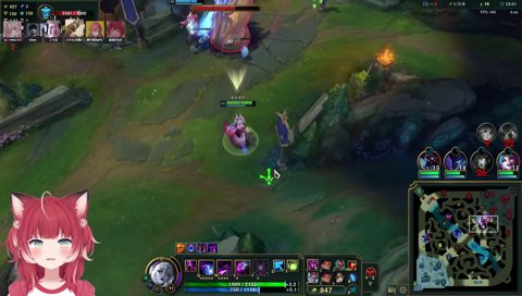 【かるびの鳴き声（りりむが心配して声掛け）】　うぉうぉ「かるびちゃん！」　ﾊｱｧｧｧｧ!　　りりむ「どうした、どうしたｗ　何の叫び？ｗ」　　タワー、タワー