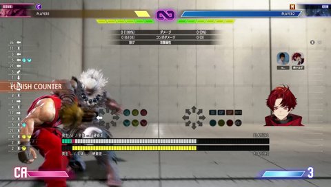 ケンに煽られるツルギ