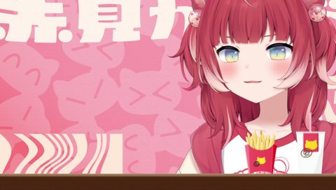 食べすぎを気にしているかるびちゃん