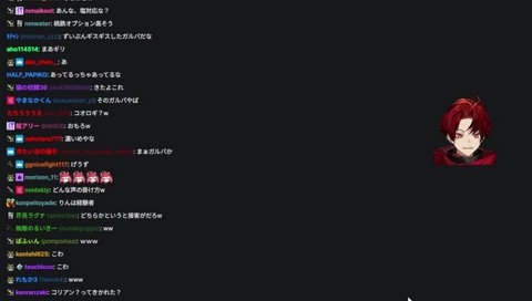 顔を覗き込んで否定する話