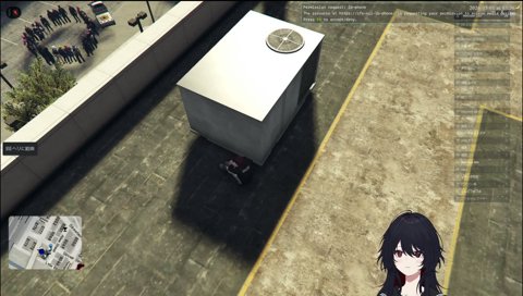 我慢するれんくん