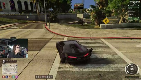 【NEW TOWN】吹っ飛ぶ警察車両