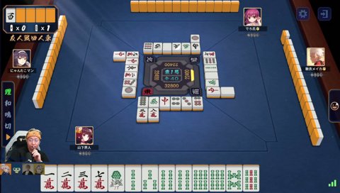 ギアを上げてくるにゃんたこ 4年振り同窓会麻雀