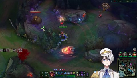 久々のオーロラでも完璧なドリブル