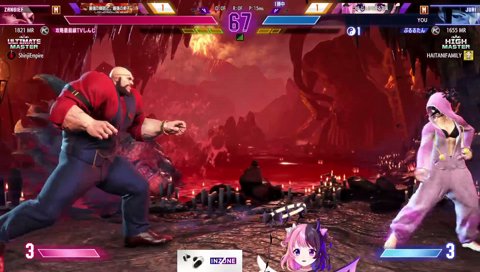 ひどすぎる勝ち方をして爆笑するぷるる