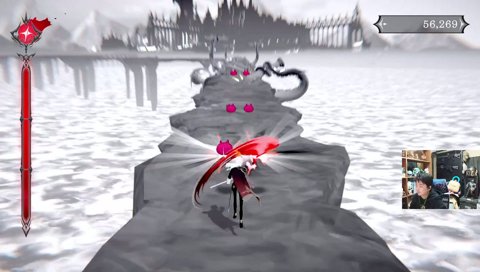 ミスが上手いテクニックの様に見えたシーン