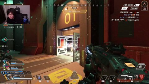 ファイト中にフィニッシャーをするたかちゃん