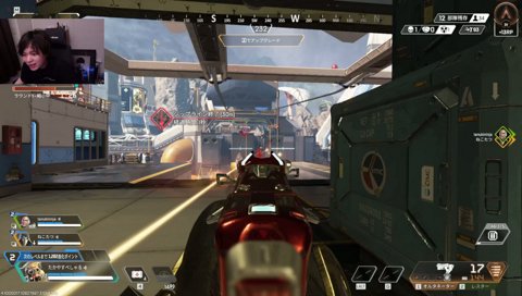 ソロキュー→たぬきとつなにAPEXを教わる