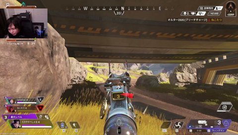 ソロキュー→たぬきとつなにAPEXを教わる