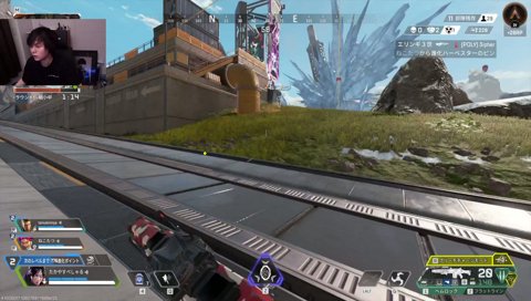 ソロキュー→たぬきとつなにAPEXを教わる