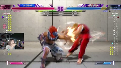 格ゲーのおじさんと配信してるおじさん