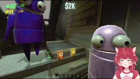 【気まずい沈黙】　めあ「誰が（筋力薬）活用する？」　「……」　らむ「いま一番薬に近い人」「……」　　めあ「このゲームこんなに視線を浴びれる事あるｗ？」　／　さく「（銃は）ブッ頃せるの？コレ」