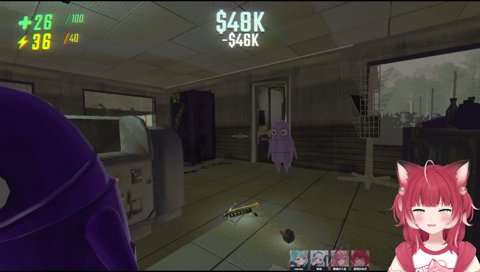 【手癖が悪いさくたん(3)】　（出口近く爆弾がありながら、万引きしようと(？)店に戻って自爆したさくたん）　　　「キッズがいるｗ」　何してんだ、この人ｗ