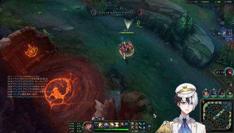 ガレンで人格が変わる男