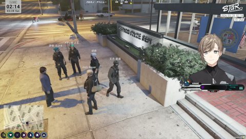 ストグラ2 警察署横で窃盗