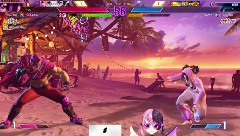 日本語を忘れてバグるぷるる（対空サイコクラッシャー？）