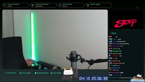 お片付け中やまきに電話するZerost