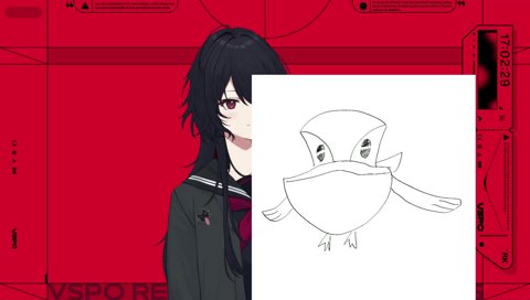何も見ずに描いたペリッパーvsちゃんと見て描いたペリッパー