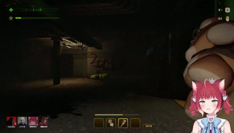 【恐竜着ぐるみにビビるファン太】　え、恐竜…　がおー！　　ファン太「ッ！　ビックリしたぁ　　止めて？」　どうなってる？　「凄いカワイイ感じになってるよ」