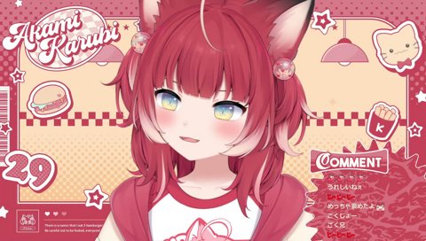 バニさんのMCにうるうる🥲になったかるびちゃん