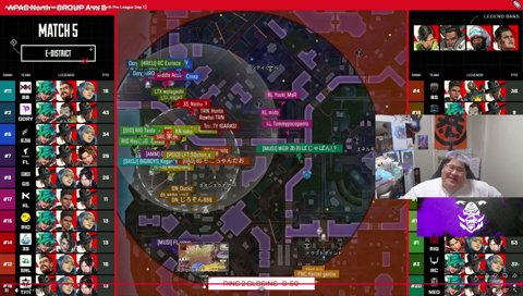 ALGSプロリーグ開幕 観戦おじさん