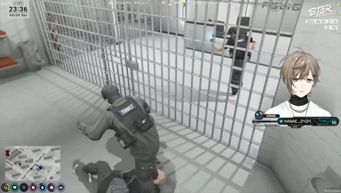 お互い運転手を抜いた犯人と警察