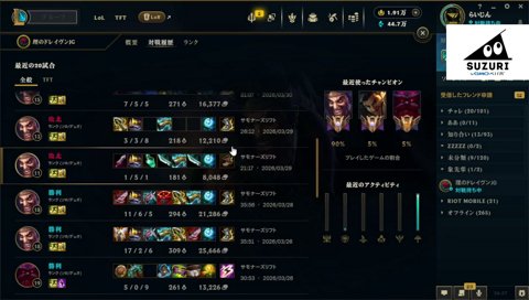 【らいじんの今年の目標】理の勝率10％上げる