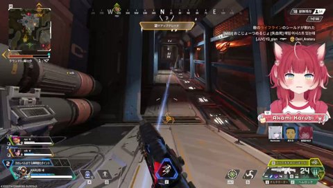 【なちょの鳴き声】　「え？　ヤバい　イヤダ　　…ねぇ！　どんだけ投げ物投げるの？　　すっごいな！　　痛っ熱っ　痛っ熱っ」　　痛い　あー４んだ！