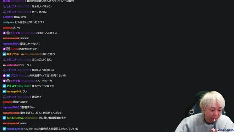 鼻毛にグラスファイバーのような白髪生える 5/10雑談配信