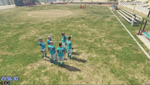 サッカーに夢中でRP忘れてたけんき